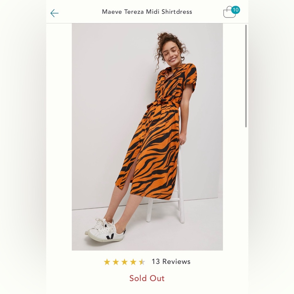 Maeve Tereza MIDI Shirtdress
